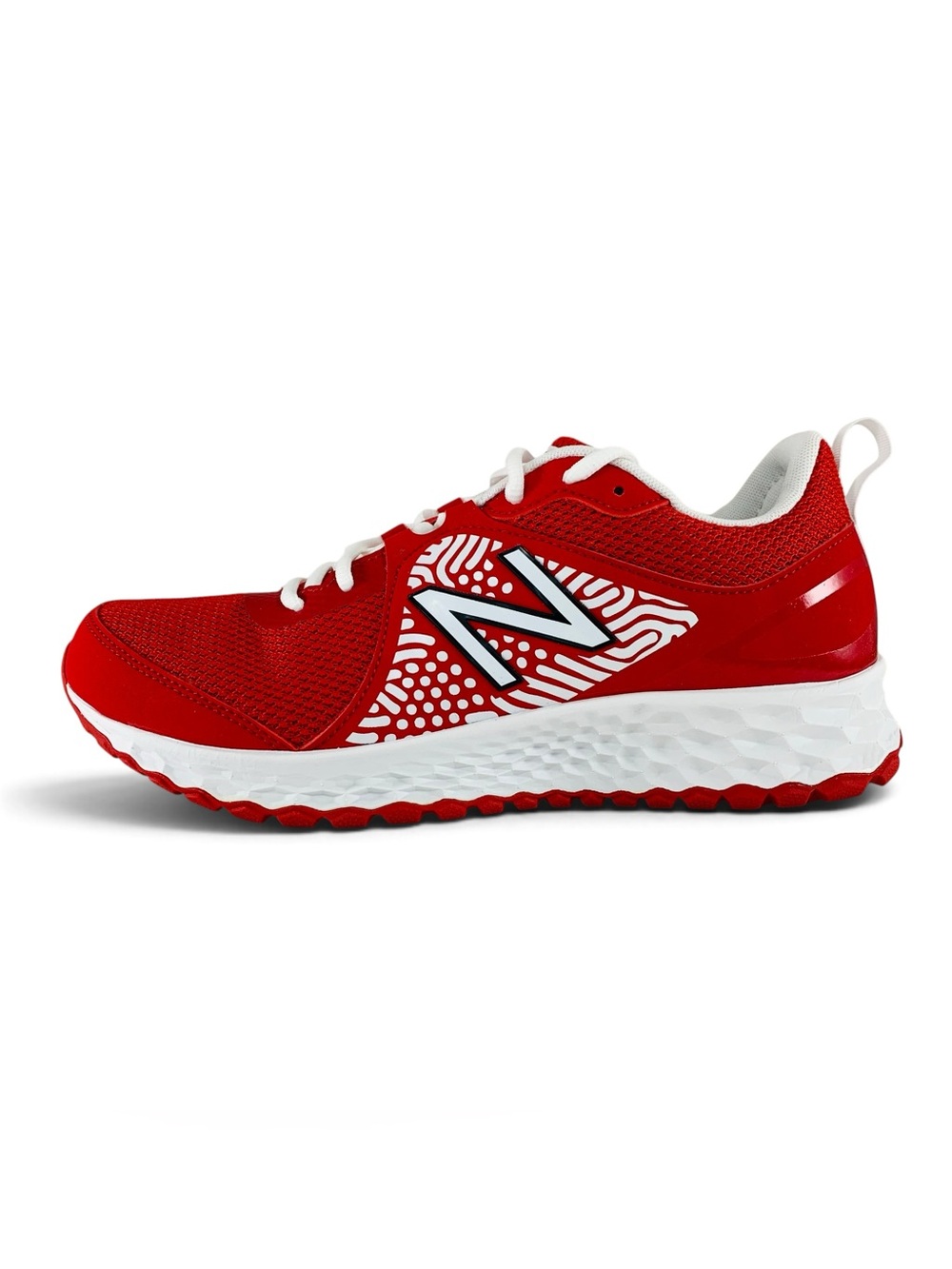 New Balance Fresh Foam 3000 v5 Red Men's Baseball Turf Training Shoes T3000TR5